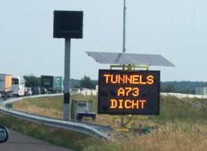 A73 Tunnels dicht voor afrondende werkzaamheden groot onderhoud