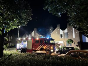 Brandweer rukt uit voor nachtelijke brand in garage
