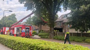 Tuinbrand slaat over naar appartement Wildenkamp