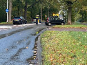 Automobiliste gewond na aanrijding tegen boom